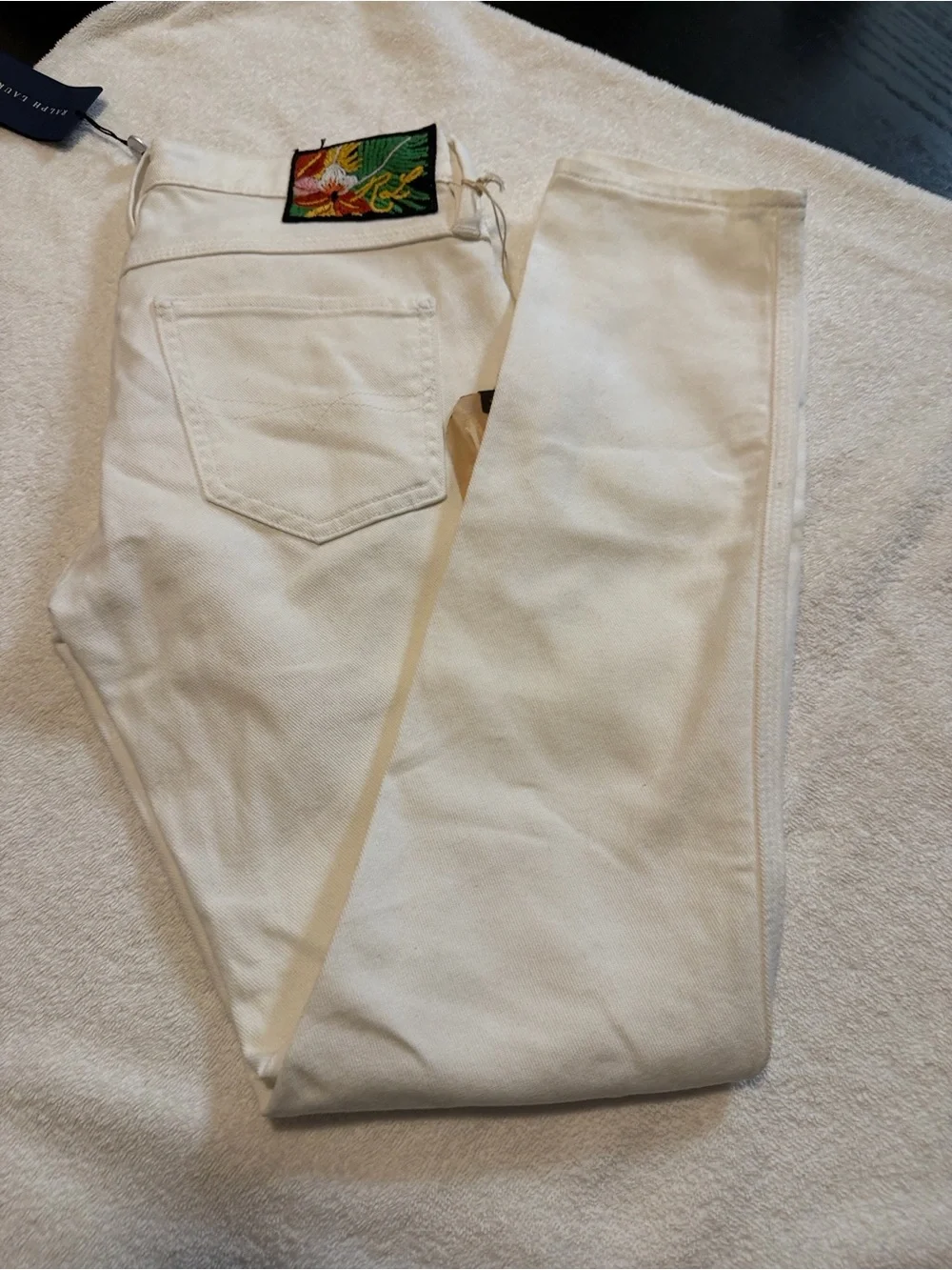 Ralph Lauren Slim White women’s Jeans